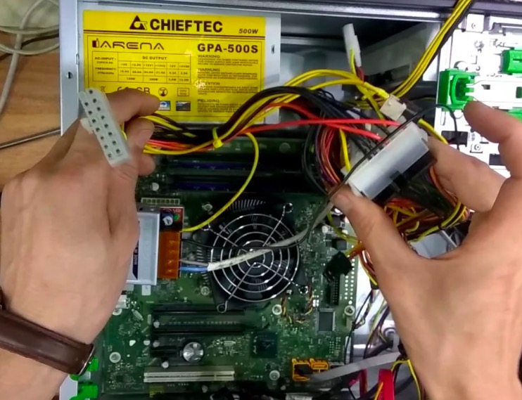 ремонт блока питания пк Театральная метро Москвы